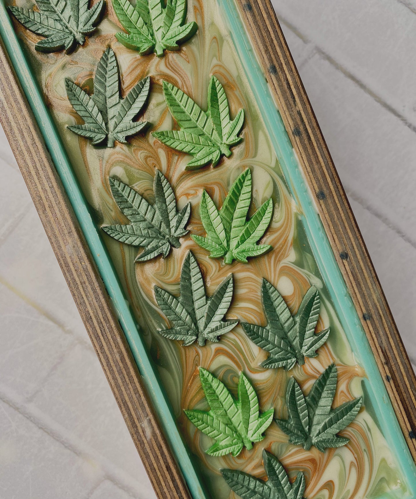 Cannabis Flower | Cold Process Soap Bar | Unisex