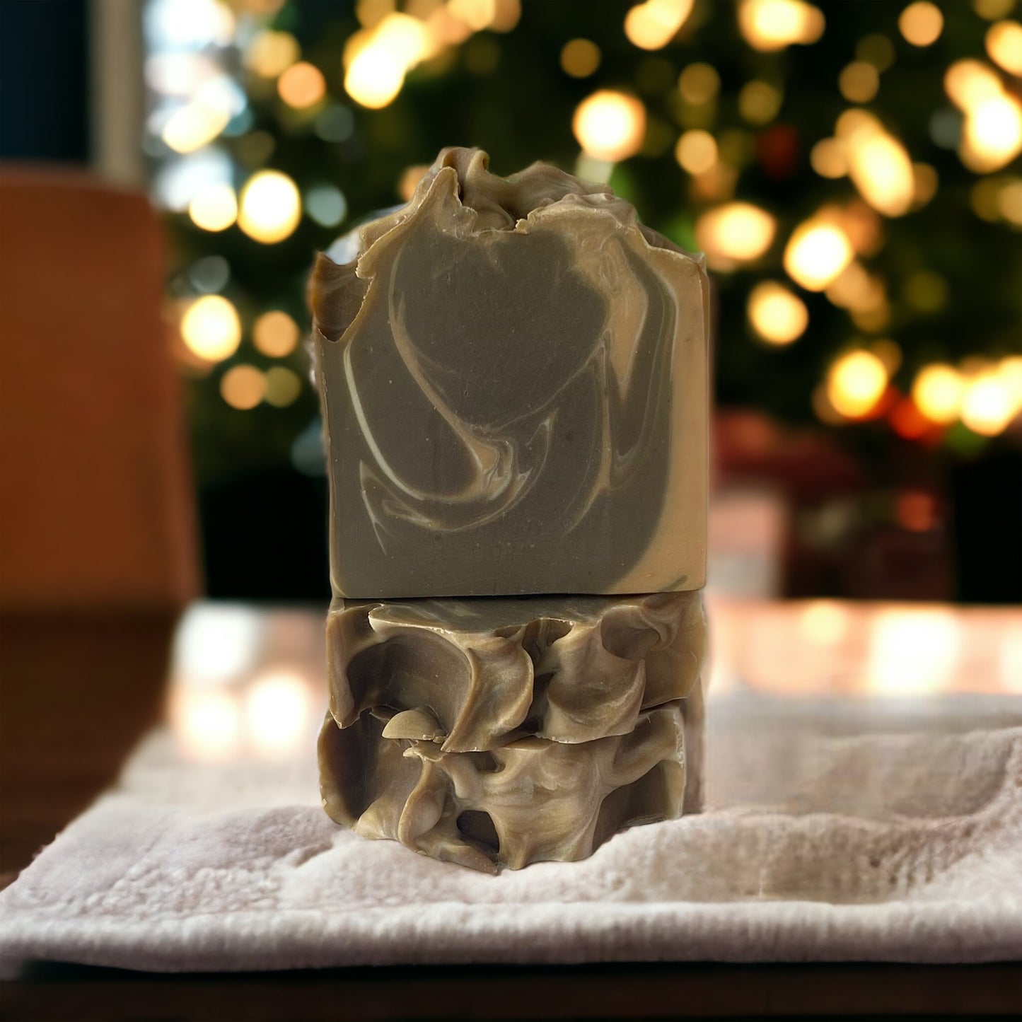 Sweet Cinnamon Cocoa | Vegan Coconut Milk & Shea Butter Soap Bar | Winter Holiday