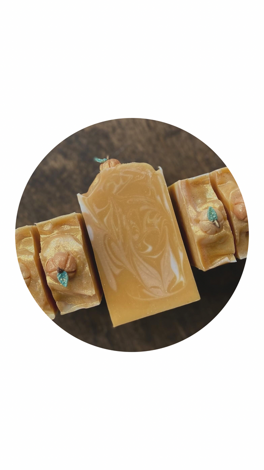 Golden Pumpkin Cardamom | Soap Bars