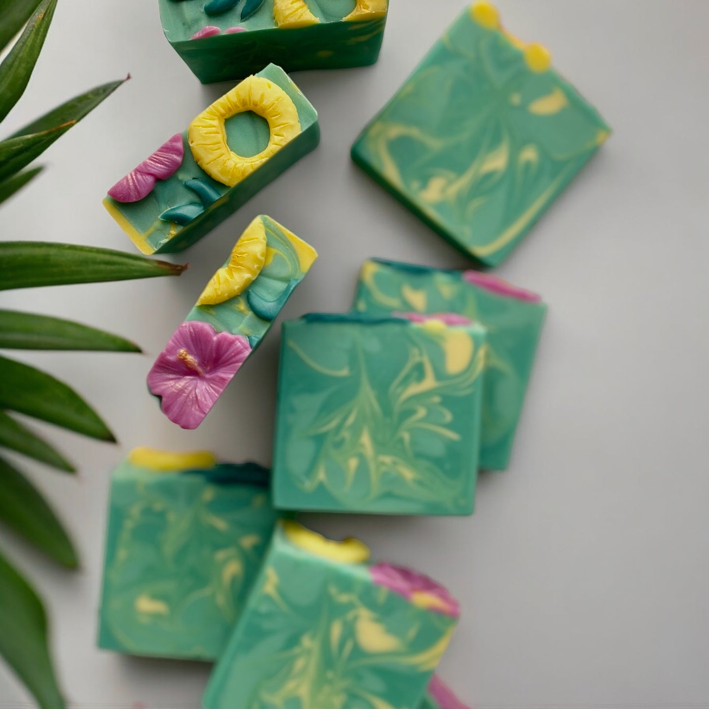 Tropical Pineapple + Sage | Cold Process Soap Bar