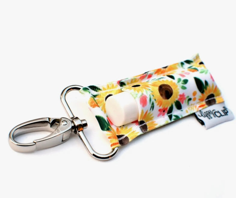 Sunflowers | LippyClip Lip Balm Holder Keychain